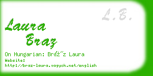 laura braz business card